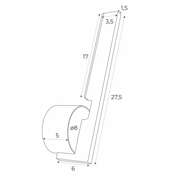 Бра MAXlight MERANO W0346, зображення 4