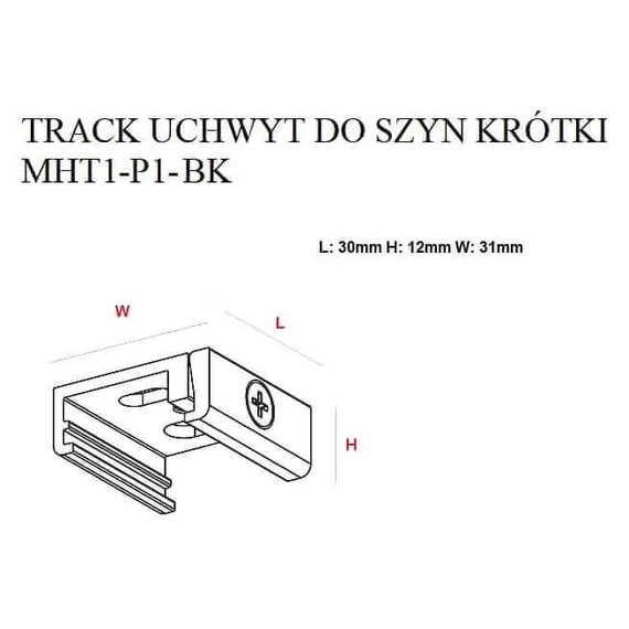 Кронштейн MAXlight MAX MHT1-P1-WH, зображення 2