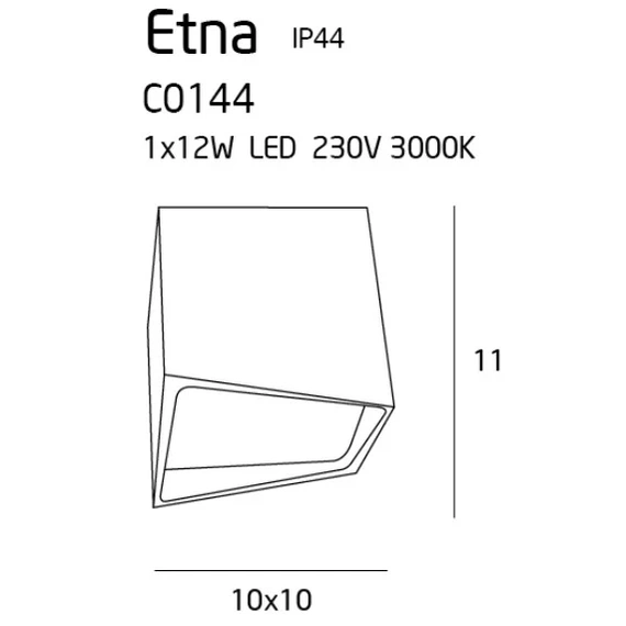Точечный светильник Maxlight ETNA C0144, изображение 2