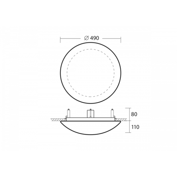 Потолочный светильник Osmont AURA V5 59864, изображение 4