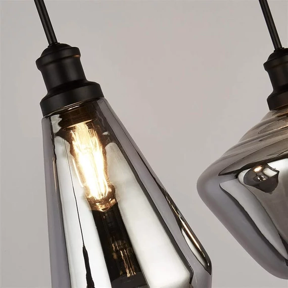 Люстра Searchlight MIA 5424-3BK, зображення 4