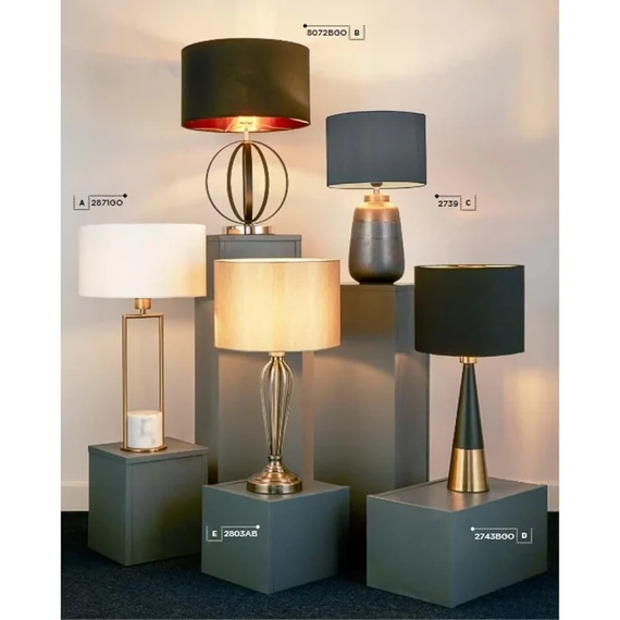 Настольная лампа Searchlight TABLE LAMP EU2871GO, изображение 2