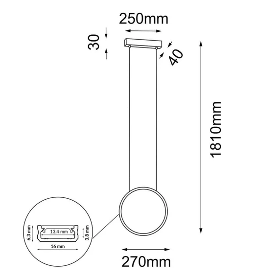 Люстра Shilo AGARO 5307, 4000K, изображение 2