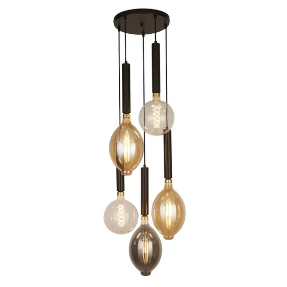 Люстра Searchlight DULWICH 35721-5BK, изображение 2
