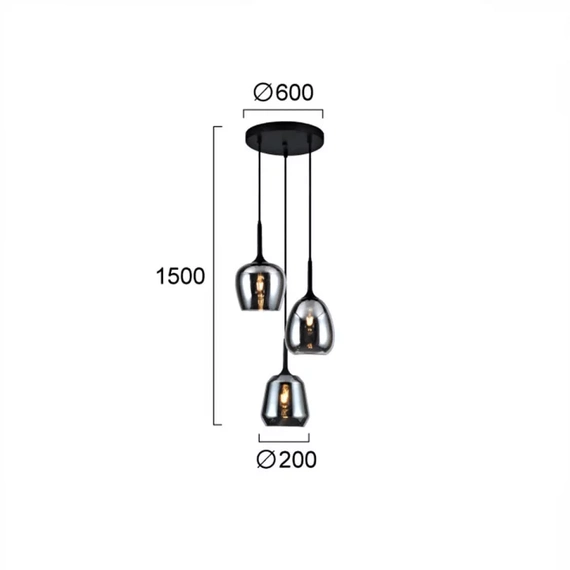 Люстра Viokef MAEVA 4312900, зображення 2