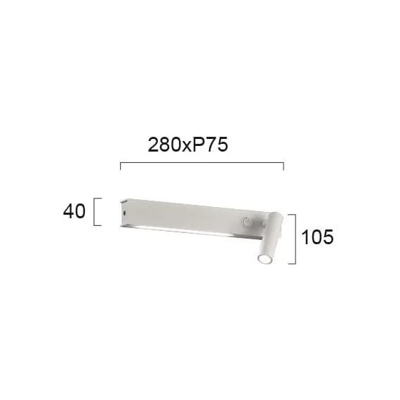 Бра Viokef MOLLY 4243500, изображение 2
