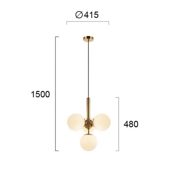 Люстра Viokef JOLIN 4259400, изображение 2