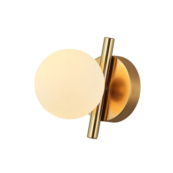 Бра Italux WL-5622-1-BRO-W Reverso G9 1x25W IP20 Brass, зображення 3