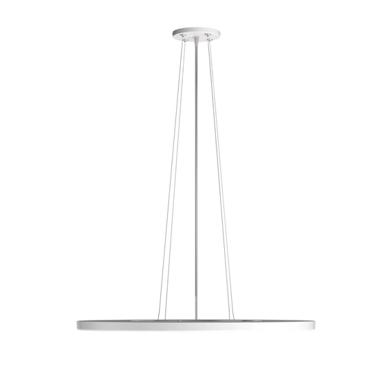Підвісний світильник, люстра світлодіодна Italux PND-72843-480R-36W-WH Manito Led 1x36W 2800K/4000K/6000K 4300Lm IP40 Біла, изображение 3