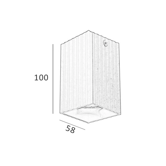 Точковий світильник Italux CLN-37492-S-BK Tecno GU10 1x10W IP20 Bk, изображение 2
