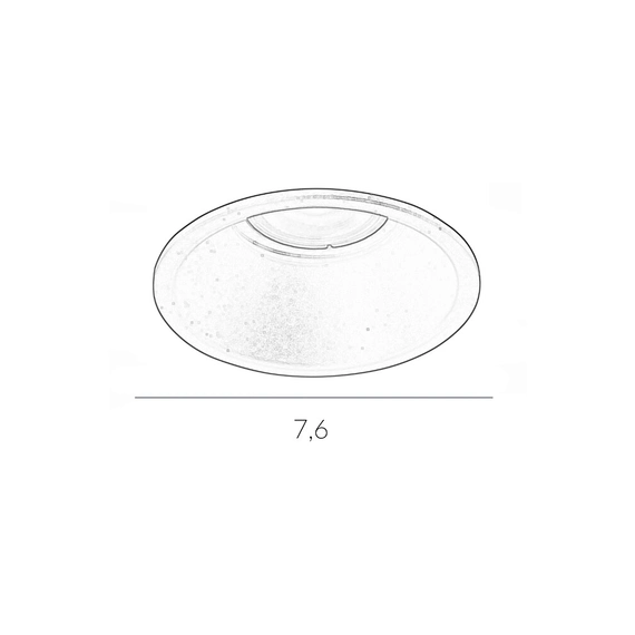 Точковий світильник Italux DL-60327A-WH Barto GU10 1x10W IP20 Wh, зображення 3