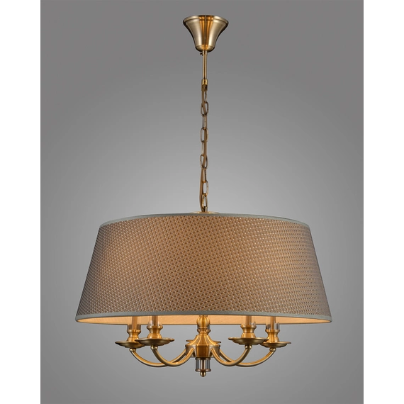 Підвісний світильник Italux PND-43272-5A Zanobi E14 5x40W IP20 Grey, изображение 2