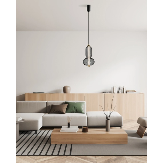 Підвісний світильник Italux PND-84283-2-BK Marco Led 1x10W 3000K 590Lm IP20 Bk, зображення 5