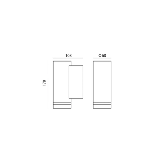 Вуличний світильник Italux OWL-2067-1-3K Fondo Led 1x10W 3000K 726Lm IP54, изображение 3