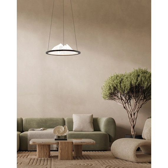Люстра Italux PND-58038-26W-3K Baret Led 1x26W 3000K 900Lm IP20, зображення 2