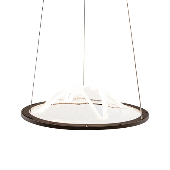 Люстра Italux PND-58038-26W-3K Baret Led 1x26W 3000K 900Lm IP20, зображення 4