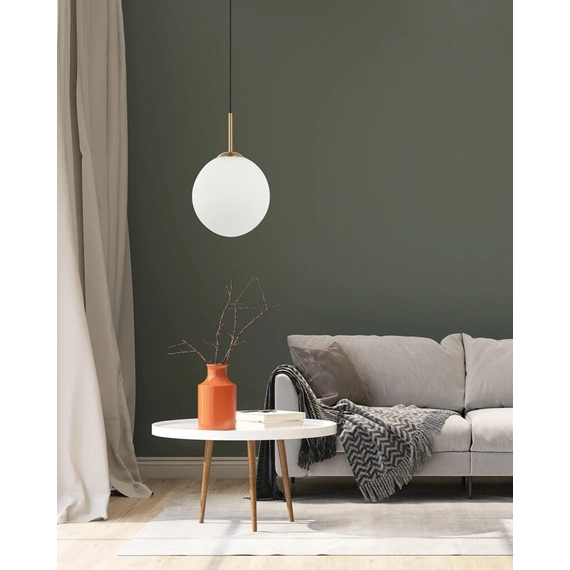 Підвісний світильник Italux PND-5578-1L-BRO Deore E27 1x40W IP20 Gold, изображение 2