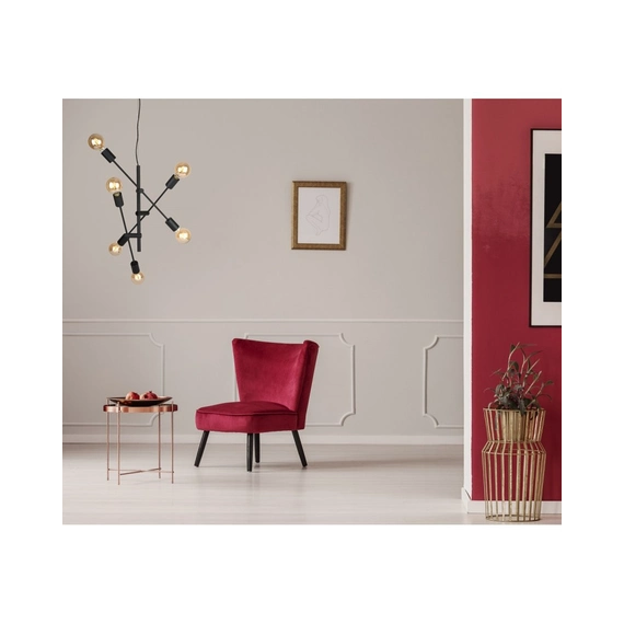 Підвісний світильник Italux PND-5986-6-BL Ferreia E27 6x40W IP20 Bl, зображення 2
