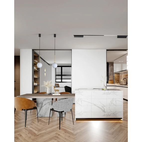 Подвесной светильник Nowodvorski 10305 Karo G9 1x12W IP20 Bl, изображение 4