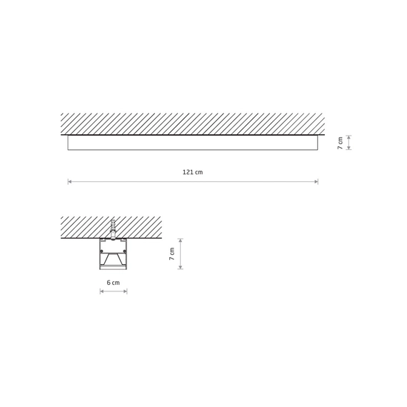 Линейный светильник Nowodvorski 10212 Cl Office Pro LED 31W 4000К 4160Lm IP20 Wh, изображение 5