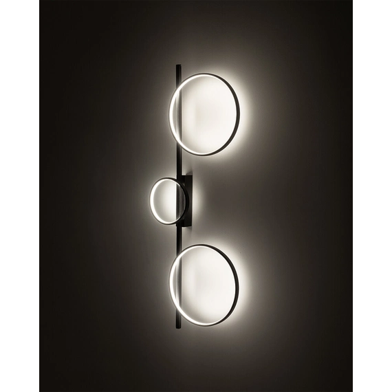 Люстра Nowodvorski 10816 Circolo LED M 3x33W 3000K 1100Lm IP20 Bl, изображение 3