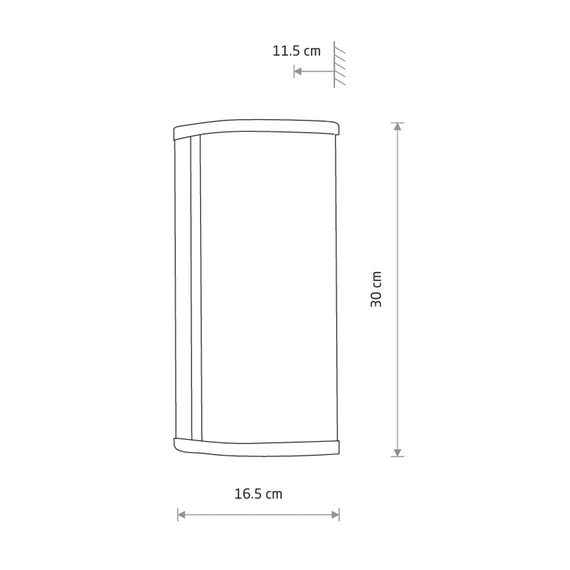 Бра Nowodvorski 10729 Palmas LED 1x15W 4000k 1000Lm IP44 Chrome, изображение 7
