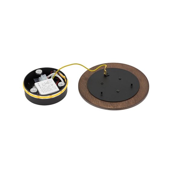 Бра, настінний світильник Nowodvorski 11288 Ring Timber Led S 1x7W 3000K 60Lm IP20 Brown, зображення 7