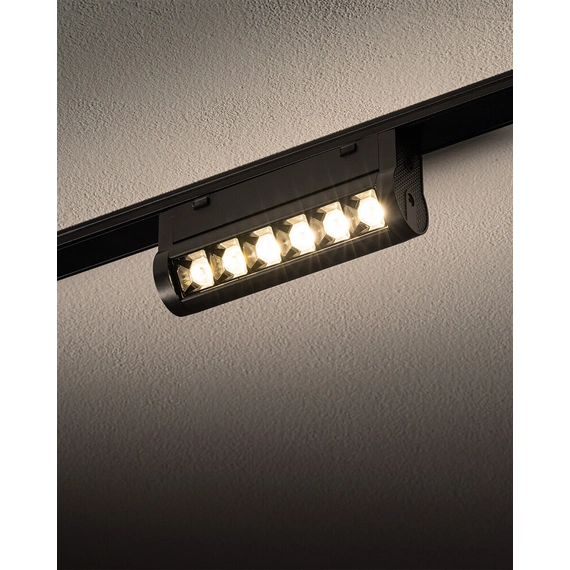 Магнітний трековий світильник Nowodvorski 11310 UT-LVM Focus Swing LED 6W 500Lm IP20 чорний, зображення 2