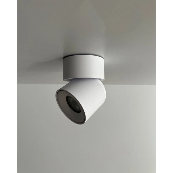 Світильник поворотний точковий, бра Nowodvorski 11347 Oscar GU10 1x15W IP54 Білий, изображение 4