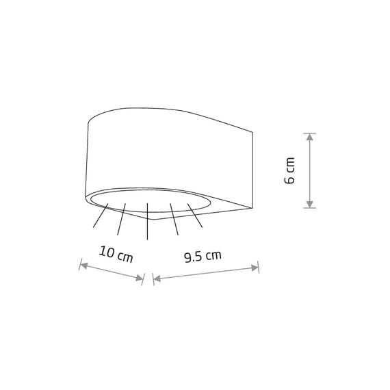 Світильник вуличний Nowodvorski 11368 Nel I Led 1x5W 3000K 500Lm IP54 Bk, изображение 8