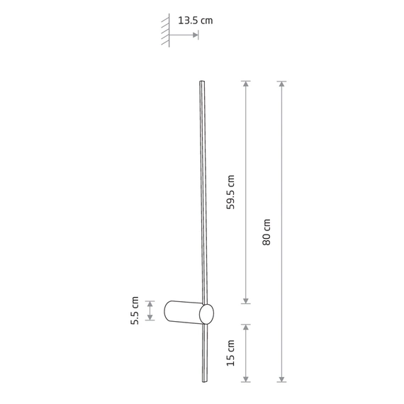 Світильник Nowodvorski 11378 Saber LED M 1x11W 3000K 380Lm IP20 Silk Olive, изображение 7