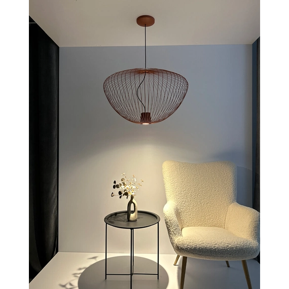 Підвісний світильник Nowodvorski 11494 Pumpkin L GU10 1x10W IP20 Terracotta, изображение 3