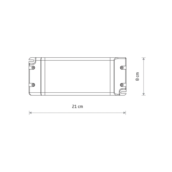 Блок живлення Nowodvorski 11278 DC Power Supply 48v 320w IP20 Wh, изображение 3