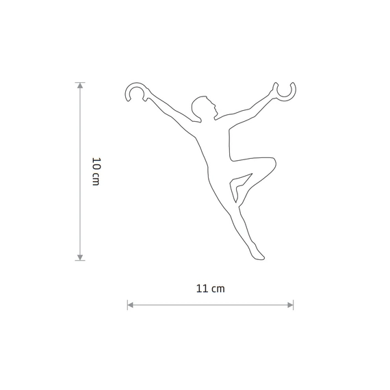 Декоративна ручка для регулювання кабелю Nowodvorski 11795 Acrobat біла, изображение 2
