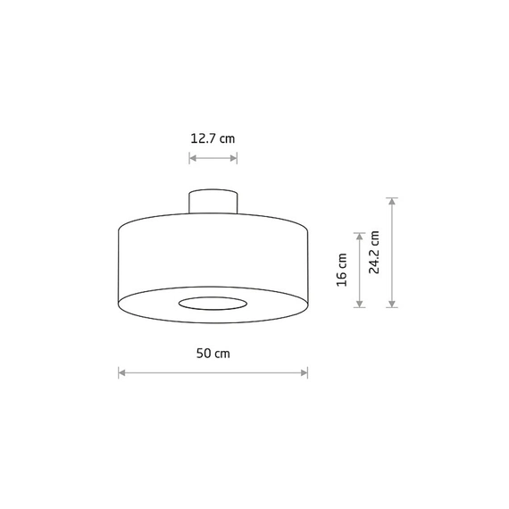 Люстра Nowodvorski 11651 Santana M E27 1x25W IP20 бежева, изображение 7