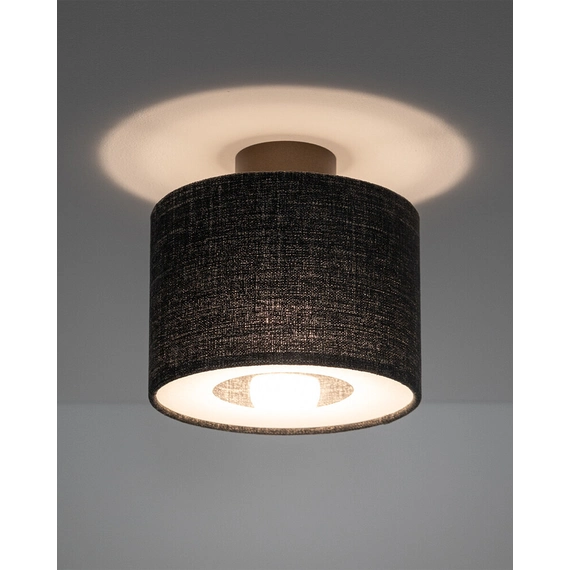 Люстра Nowodvorski 11657 Amarela S E27 1x15W IP20 графітова, изображение 2