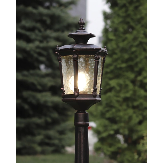 Світильник вуличний Nowodvorski 4694 Amur E27 1x60W IP44 Brown, зображення 5