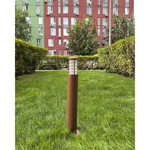 Светильник уличный Nowodvorski 4906 Horn E27 1x20W IP44 Brown, изображение 4