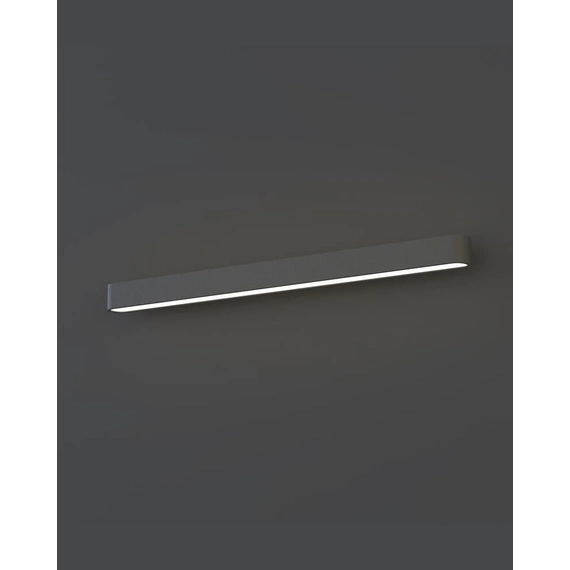 Светильник Nowodvorski 7534 Soft led T8LED 1x16W 3000K 2300Lm IP20 Gr, изображение 4