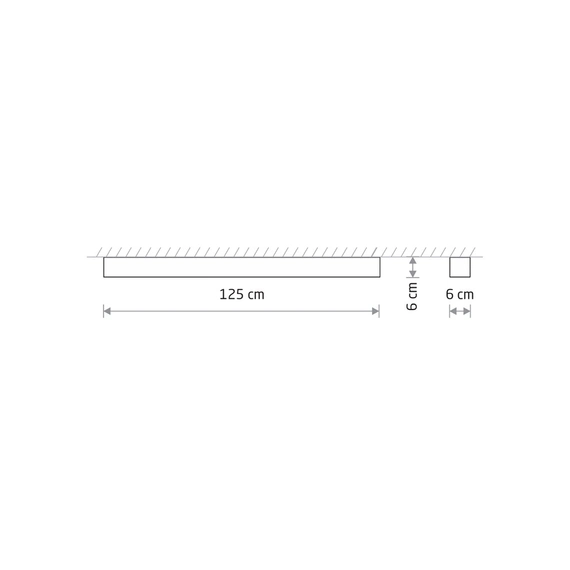 Светильник Nowodvorski 7536 Soft led T8LED 1x22W 3000K 3200Lm IP20 Wh, изображение 4