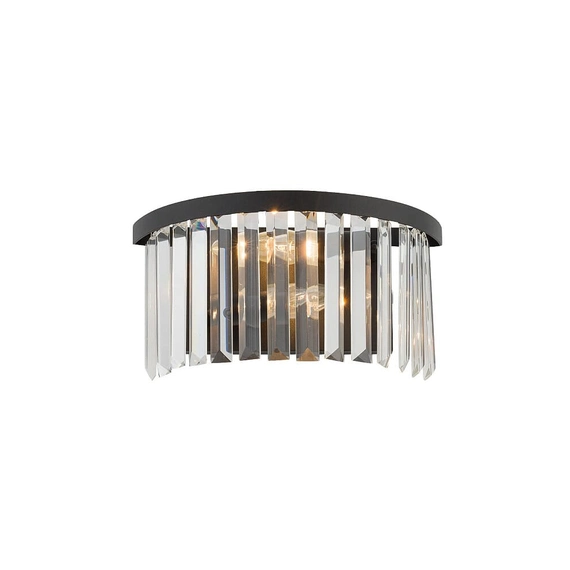 Светильник Nowodvorski 7633 Cristal Е14 2x60W IP20 Bl, изображение 2
