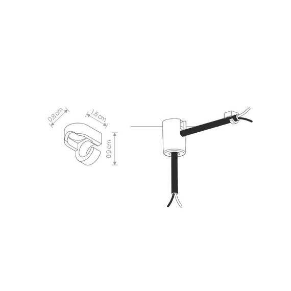 Крепления Nowodvorski 8393 Cameleon Mounting B Bl, изображение 2