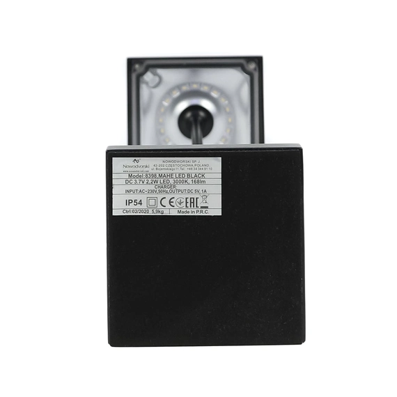 Светильник уличный Nowodvorski 8398 Mahe LED 1x2,2W 3000K 168Lm IP54 Bl, изображение 6