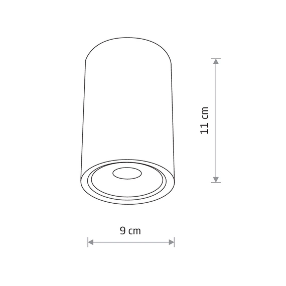 Светильник уличный Nowodvorski 9107 Edesa LED 1x7W 3000K 530Lm IP54 Bl, изображение 8