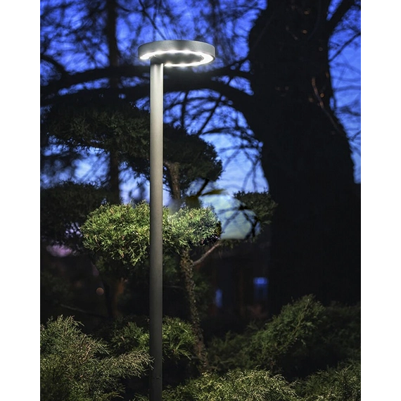 Світильник вуличний Nowodvorski 9185 Pole LED 1x20W 3000K 950Lm IP54 Gr, зображення 2