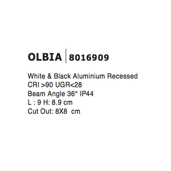 Светильник точечный OLBIA Nova Luce 8016909, изображение 9