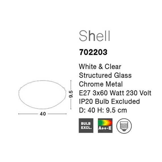 Потолочный светильник Shell Nova Luce 702203, изображение 4