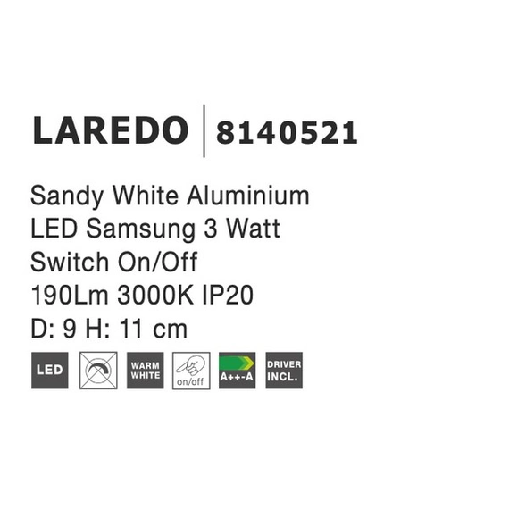 Спот Laredo Nova Luce 8140521, зображення 6