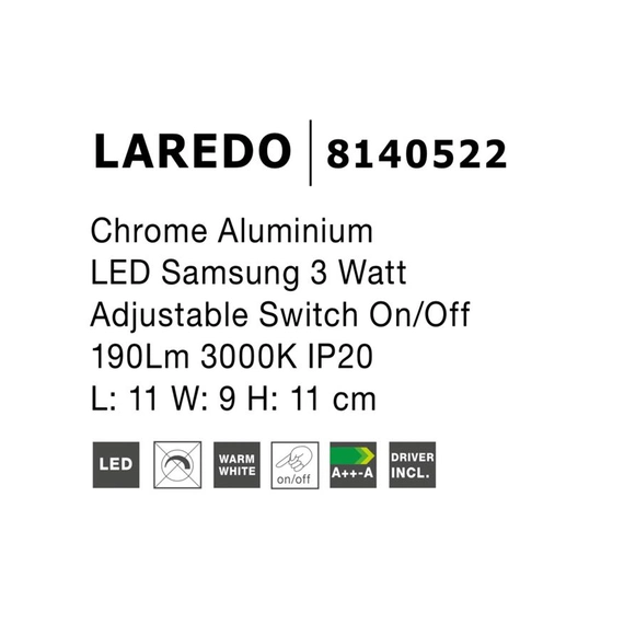 Спот Laredo Nova Luce 8140522, зображення 4