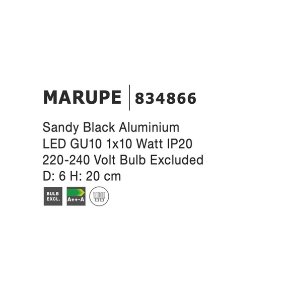 Светильник точечный MARUPE Nova Luce 834866, изображение 4